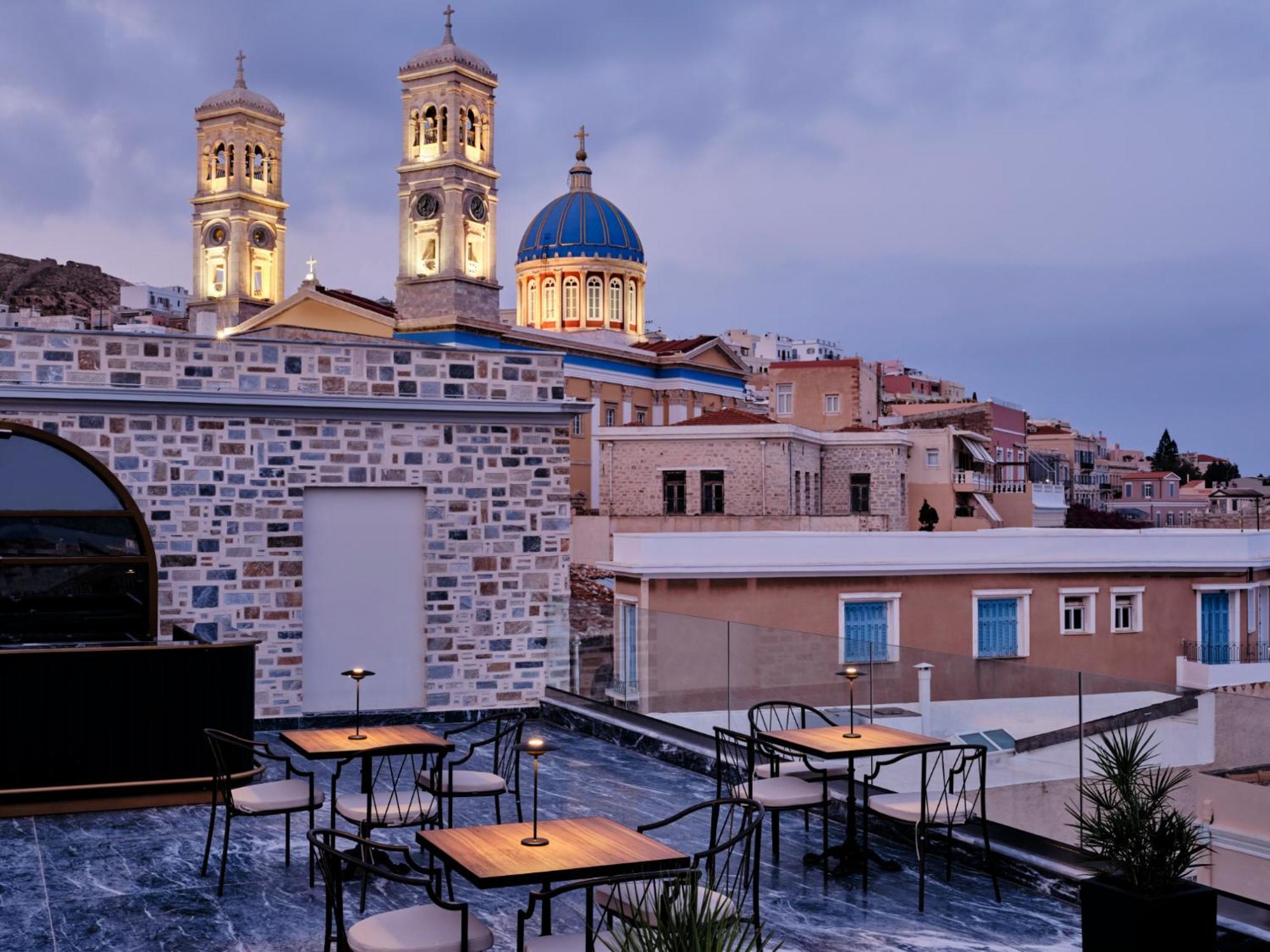Argini Syros Hotel Ermoupoli Eksteriør billede