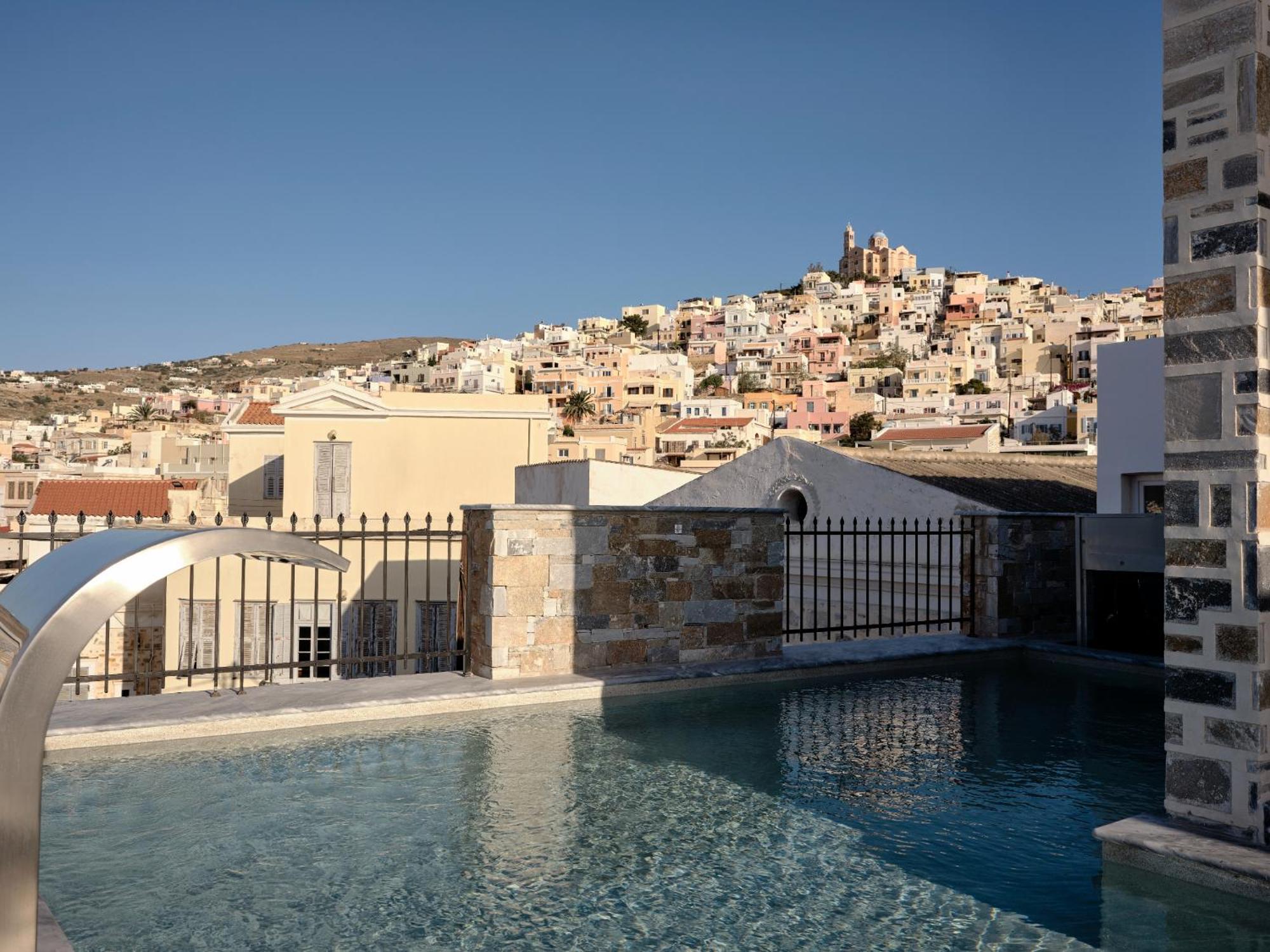 Argini Syros Hotel Ermoupoli Eksteriør billede