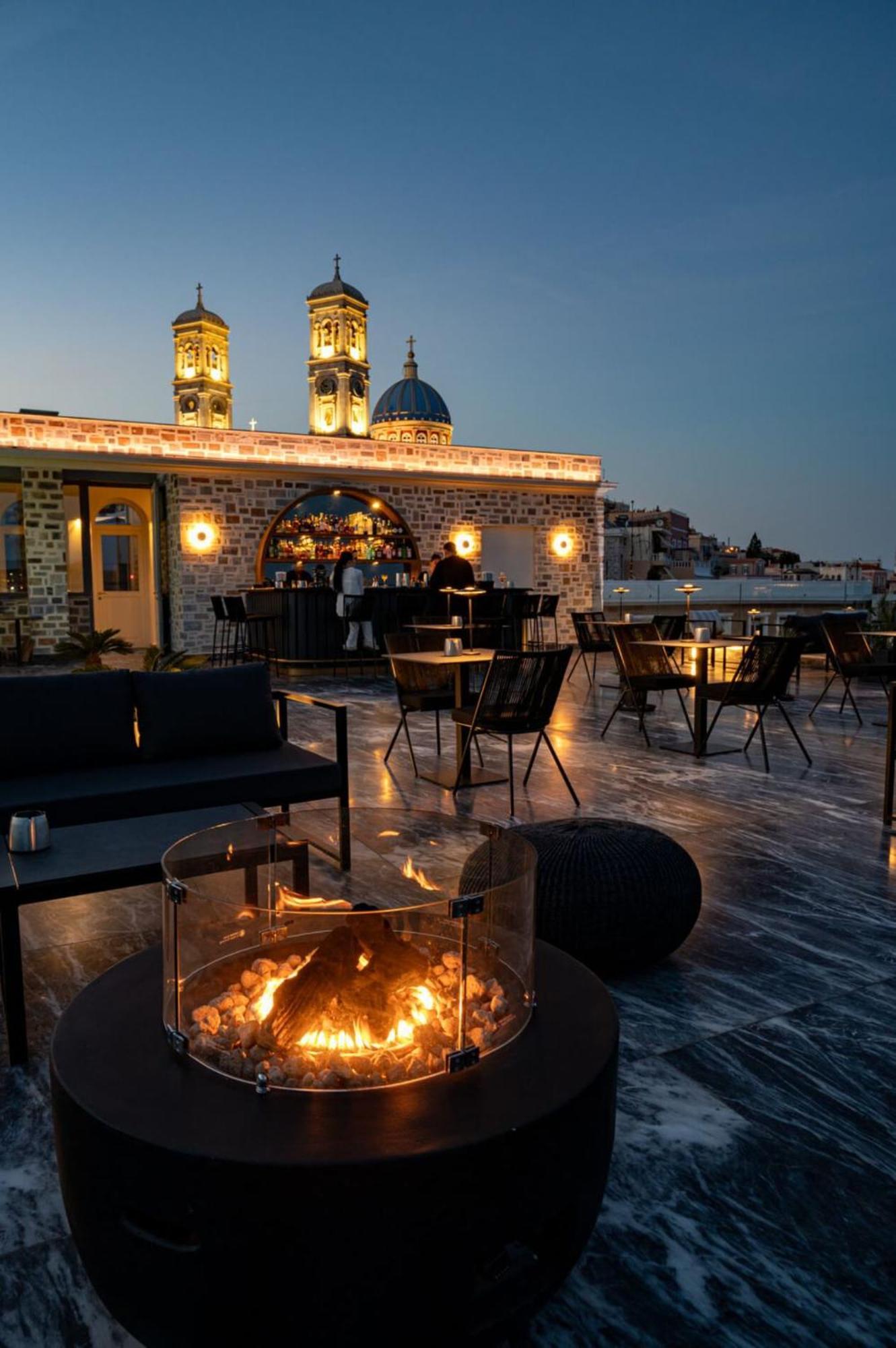 Argini Syros Hotel Ermoupoli Eksteriør billede