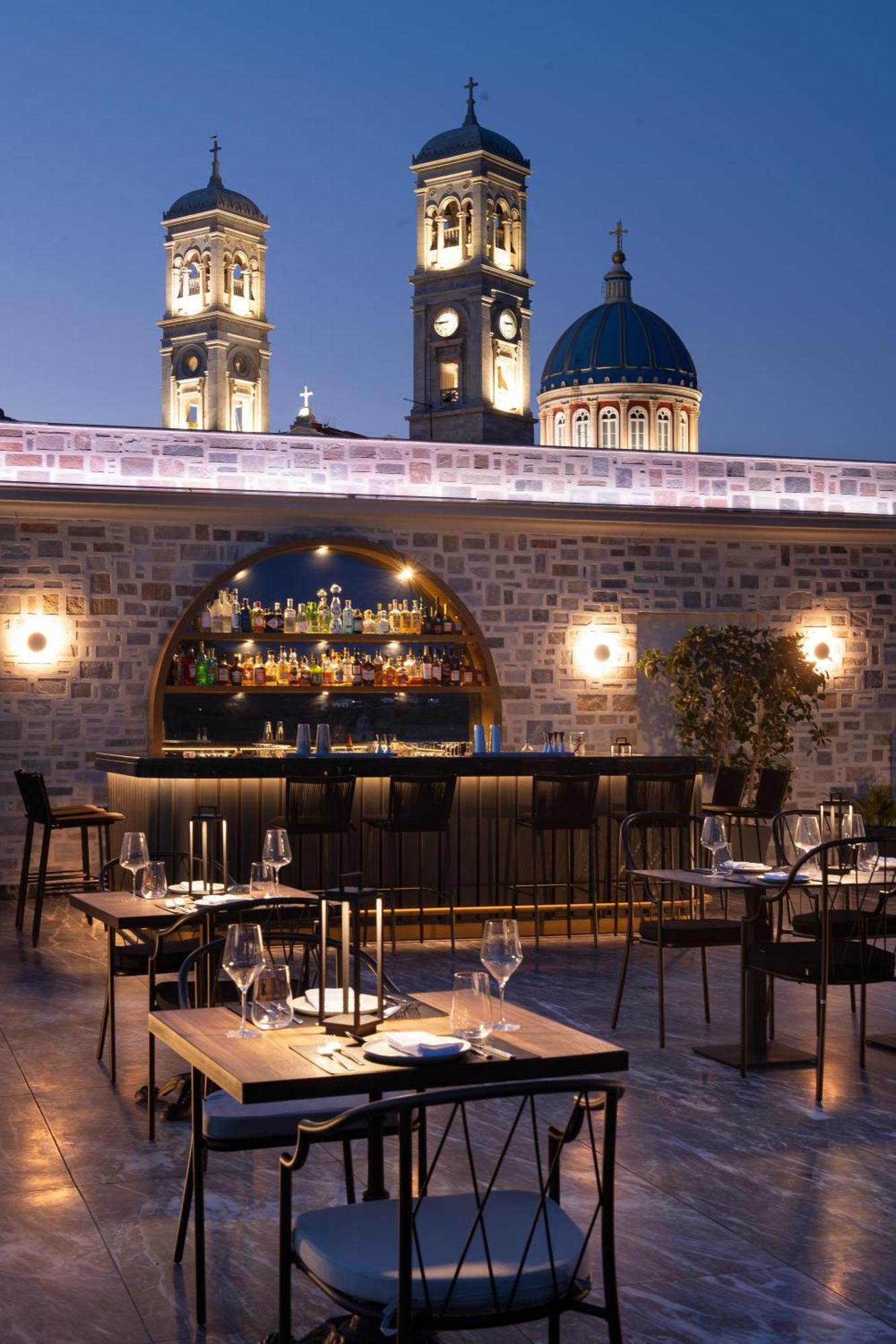 Argini Syros Hotel Ermoupoli Eksteriør billede